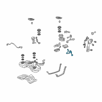 OEM 2011 Honda Accord Crosstour Meter Set Diagram - 17047-TK5-A00