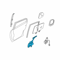 OEM 2006 Infiniti G35 Door Window Regulator Assembly, Right Diagram - 82720-CM30A