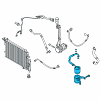 OEM Kia Soul EV ACCUMULATOR Assembly-A/C Diagram - 97805E4000