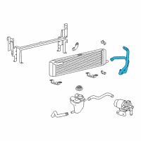 OEM 2011 Ford Mustang Outlet Hose Diagram - AR3Z-8D030-B