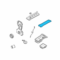 OEM 2010 Nissan Sentra Rocker Cover Gasket Diagram - 13270-JA00A