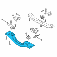 OEM 2017 Ford Transit-150 Engine Crossmember Diagram - CK4Z-5W019-B