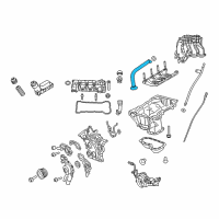 OEM Jeep Grand Cherokee Tube-Oil Pickup Diagram - 68293026AA