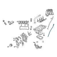 OEM Jeep Indicator-Engine Oil Level Diagram - 68249436AC