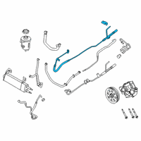 OEM 2018 Ford F-250 Super Duty Pressure Tube Diagram - JC3Z-3A717-C