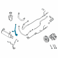 OEM 2020 Ford F-350 Super Duty Upper Return Line Diagram - HC3Z-3A713-V