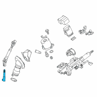 OEM 2021 Lexus NX300h Extension, Steering Diagram - 45221-42090