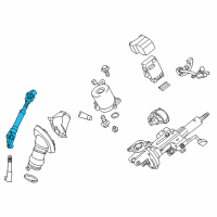 OEM 2013 Toyota RAV4 Intermed Shaft Diagram - 45260-42110