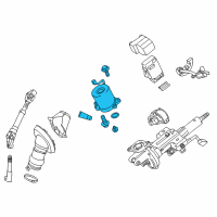 OEM 2019 Lexus NX300 Motor Assembly, Power St Diagram - 80960-42051