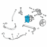 OEM 2012 Chevrolet Impala Lower Reservoir Diagram - 19258112