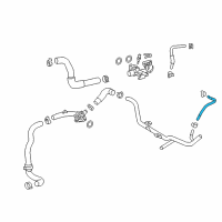 OEM 2017 Toyota Sienna By-Pass Hose Diagram - 16267-0P050