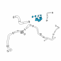 OEM Lexus ES350 Outlet, Water Diagram - 16331-31230