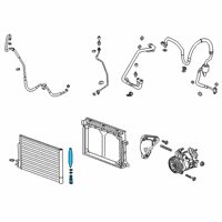 OEM 2017 Buick LaCrosse Drier Desiccant Bag Diagram - 84377853