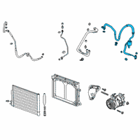 OEM 2018 Buick LaCrosse Suction Hose Diagram - 84179506