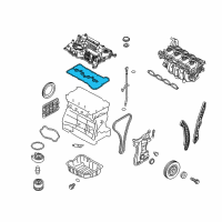 OEM 2019 Kia Sportage Gasket-Rocker Cover Diagram - 224412GGA1