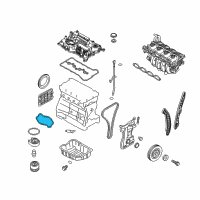 OEM Hyundai Tucson Gasket-Fuel Pump Diagram - 22442-2GGA0