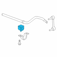 OEM 2009 Hummer H3 Bushings Diagram - 10399726