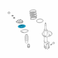 OEM Hyundai Bearing-Strut Diagram - 54612-3W000