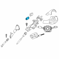 OEM 2014 BMW X5 Steering Column Control Unit Diagram - 32-30-6-882-780