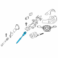 OEM 2018 BMW X6 Steering Spindle, Middle Diagram - 32-30-7-851-590