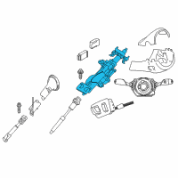 OEM BMW X5 Steering Wheel Column Adjustment, Electric. Diagram - 32-30-6-868-391