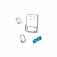 OEM Jeep Commander Switch-LIFTGATE & SUNROOF Diagram - 68023660AA