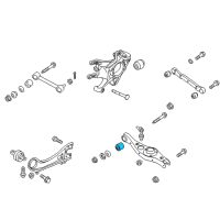 OEM 2011 Kia Sportage Bush-Rear Suspension Arm Diagram - 552152S000