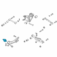 OEM 2015 Kia Sorento Bush-Rear Trailing Arm Diagram - 552742W000