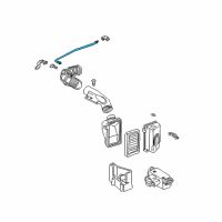 OEM 1995 Chevrolet Camaro Tube-Crankcase Vent Diagram - 10118691