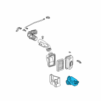 OEM Pontiac Duct-Front Air Intake Diagram - 25099578