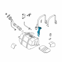 OEM Infiniti Q45 Fuel Gauge Sending Unit Diagram - 25060-AR201