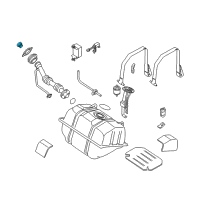 OEM 2006 Infiniti Q45 Fuel-Gas Filler Cap Diagram - 17251-AR201