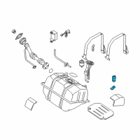 OEM 2005 Infiniti Q45 In Tank Fuel Pump Assembly Diagram - 17042-AG901