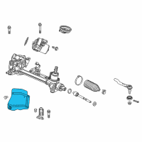 OEM 2022 Honda Odyssey Baffle, EPS Heat Diagram - 53692-THR-A00