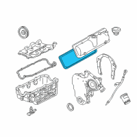 OEM Chevrolet Uplander Valve Gasket Diagram - 10154775