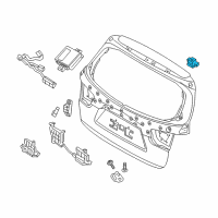 OEM Kia Sorento Switch Assembly-Power Tail Gate Diagram - 96740A9100BGG