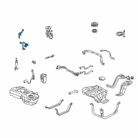 OEM 2003 Honda CR-V Wire, Lead Diagram - 16016-S9A-020