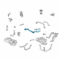 OEM 2004 Honda CR-V Valve Assy., Vent Diagram - 17555-S9A-A00