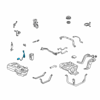 OEM 2002 Honda CR-V Meter Diagram - 17630-S9A-013