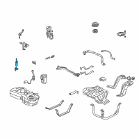 OEM Honda CR-V Pump Set, Fuel Diagram - 17040-S9A-000