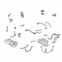 OEM Honda CR-V Fuel Pump Mounts Diagram - 17045SAA003
