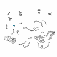 OEM 2002 Honda CR-V Fuel Pump Mounts Diagram - 17045SAA003