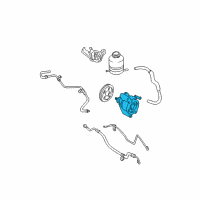 OEM 2002 Toyota RAV4 Power Steering Pump Diagram - 44310-28270