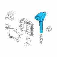 OEM Scion Ignition Coil Diagram - 90118-WB460