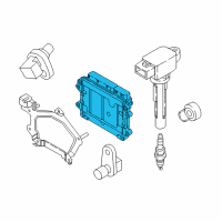 OEM 2018 Toyota Yaris iA ECM Diagram - 89661-WB002