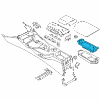 OEM 2013 BMW X1 Telephone Rest, Upper Section Diagram - 51-16-2-992-000