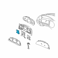 OEM 2000 Ford Taurus Fuel Gauge Diagram - YF1Z-9305-AA