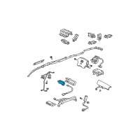 OEM Honda OPDS Unit Diagram - 81169-SHJ-A03