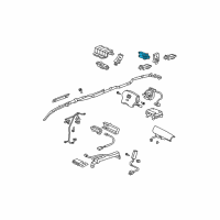 OEM 2005 Honda CR-V Kit, Snsr Roll Rate Diagram - 06772-SHJ-A10