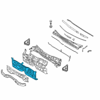 OEM 2014 Hyundai Equus Panel Complete-Dash Diagram - 64300-3N700